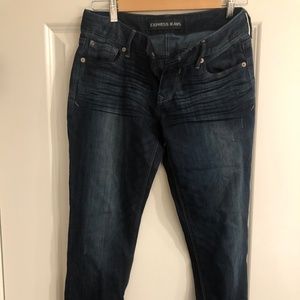 Express Ankle Legging Stella Low Rise Jeans